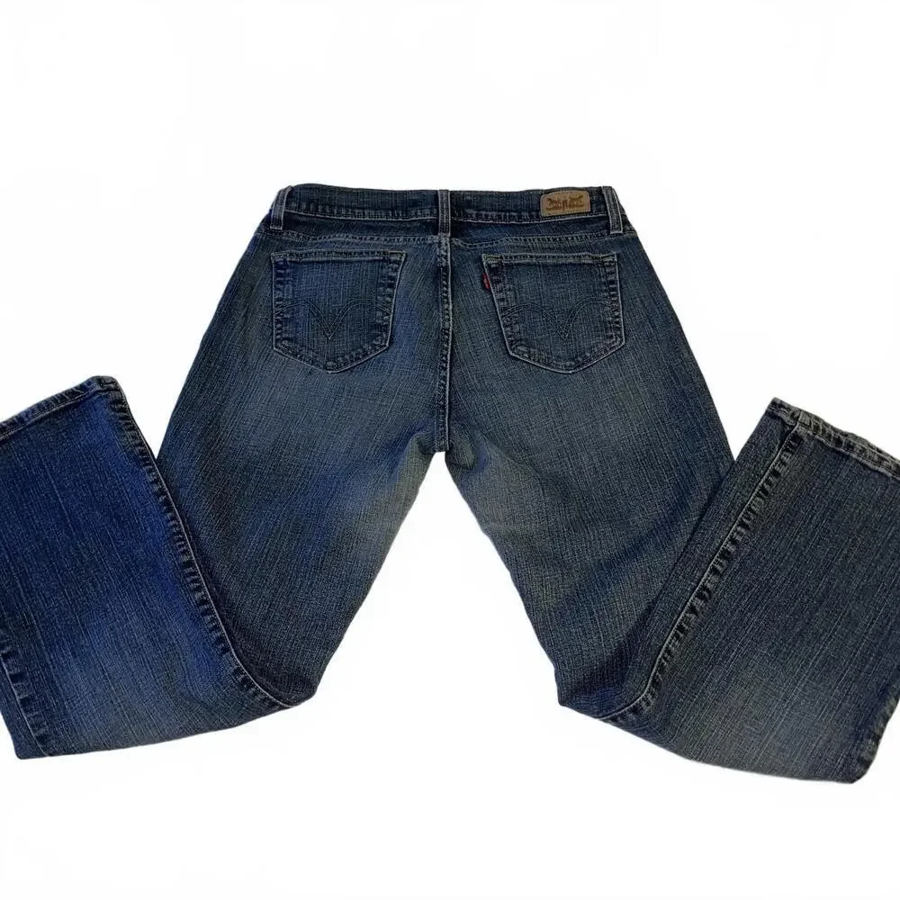 Levi's 529 Classic Curvy Bootcut Blue Denim Jeans Woman’s W 31 x L 30 blue Pants - Picture 8 of 8